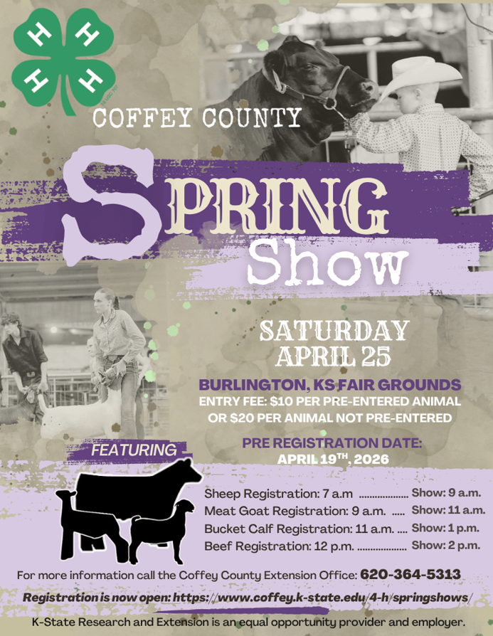 Screenshot of Spring Show 2026